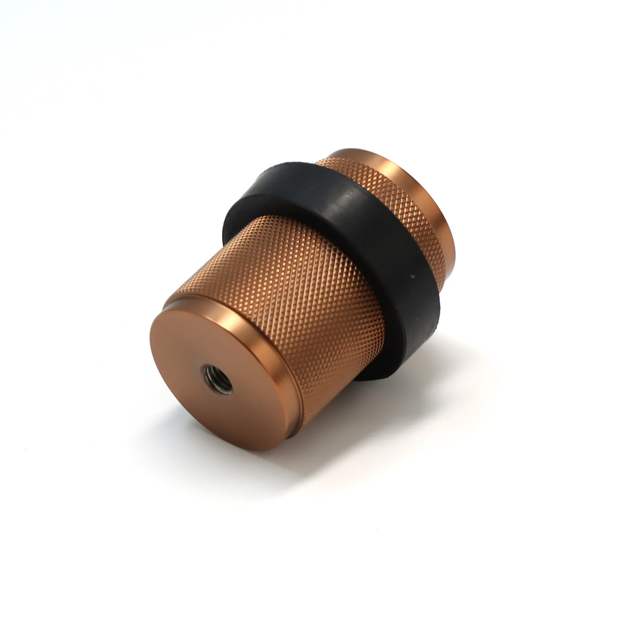 Knurled Round Door Stopper - Rose Gold (123459)